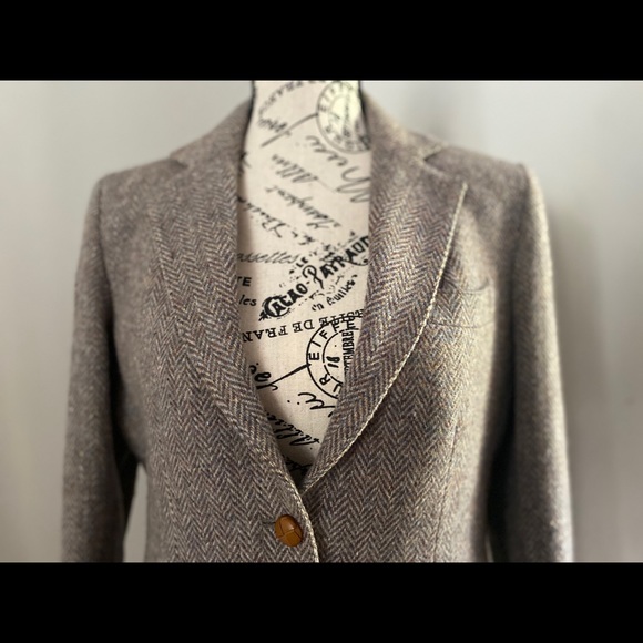 Vintage women’s blazer, tweed size 6 - Picture 2 of 10